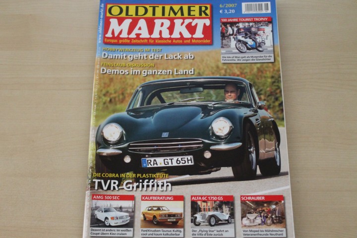 Deckblatt Oldtimer Markt (06/2007)